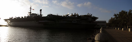 Link to Flickr: USS Midway panorama.