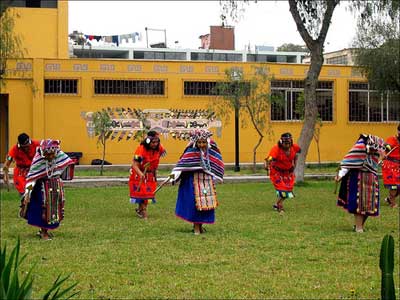 Flickr Link: Andean dancers
