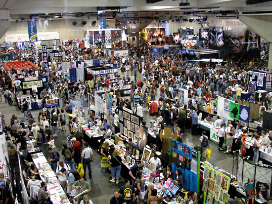 Link to Flickr: Crowd at Comic-Con '08.
