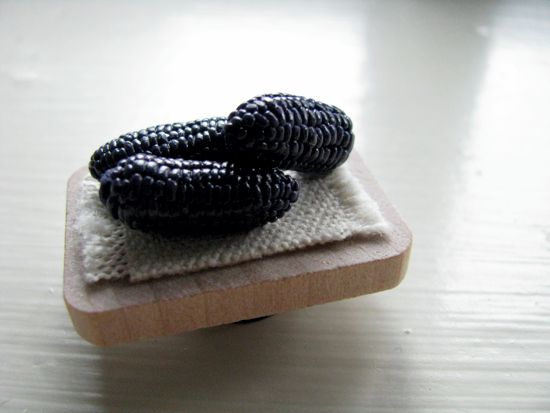 Miniature maÃz morado.